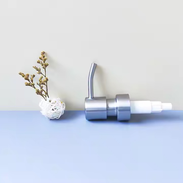 Hot Selling Metal Stainless Steel Shampoo Hand soap pump 28mm