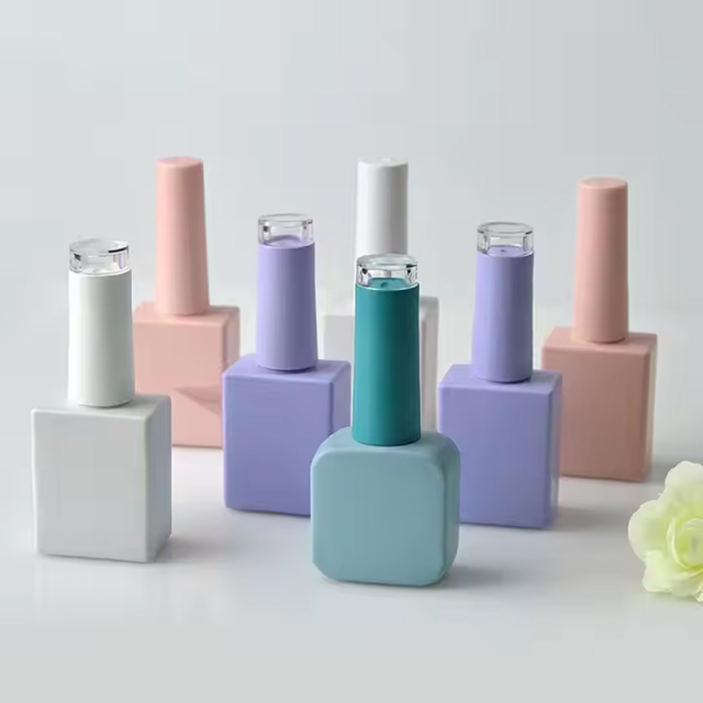 10ml 12ml 15ml Empty Nail Polish Glass Cosmetic Bottle