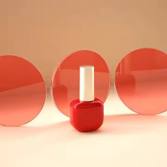 12ml Glass gel bottle nail polish custom logo