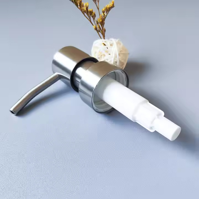 Hot Selling Metal Stainless Steel Shampoo Hand soap pump 28mm
