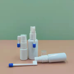 white Plastic Throat Oral Sprayer bottle