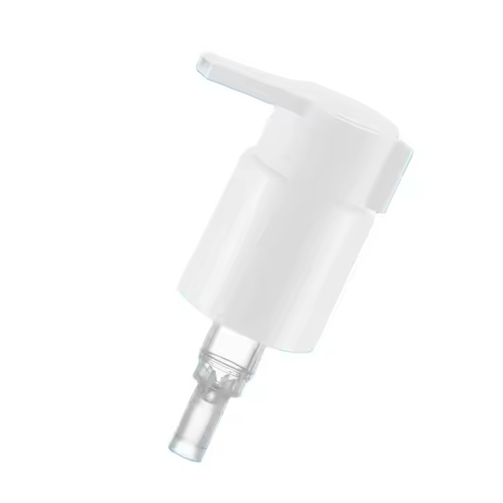 24/410 28/410 Long nozzle 0.6cc plastic black cream lotion pump