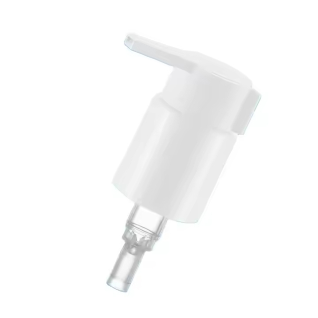 24/410 28/410 Long nozzle 0.6cc plastic black cream lotion pump