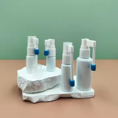 white Plastic Throat Oral Sprayer bottle