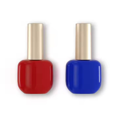 12ml Glass gel bottle nail polish custom logo