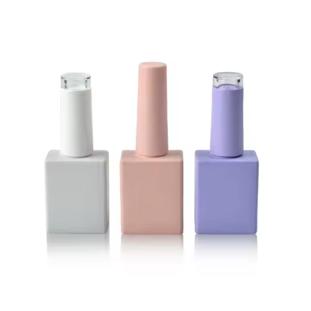 10ml 12ml 15ml Empty Nail Polish Glass Cosmetic Bottle