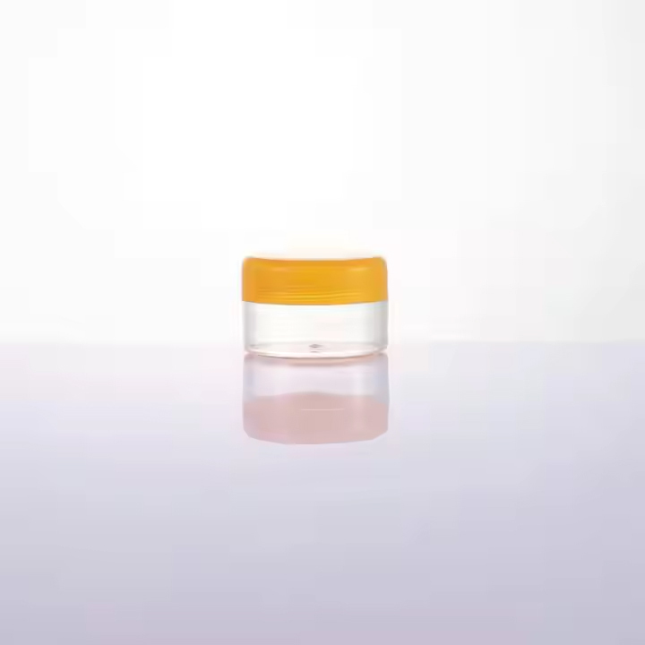 Empty Plastic Cream Jars