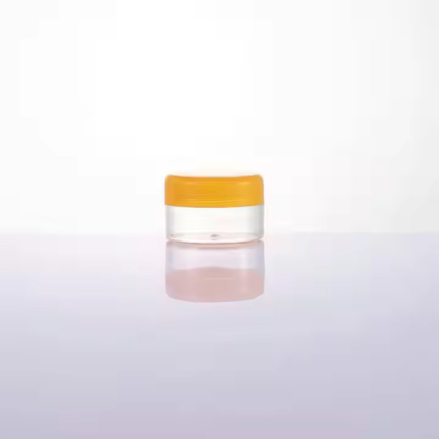 Empty Plastic Cream Jars