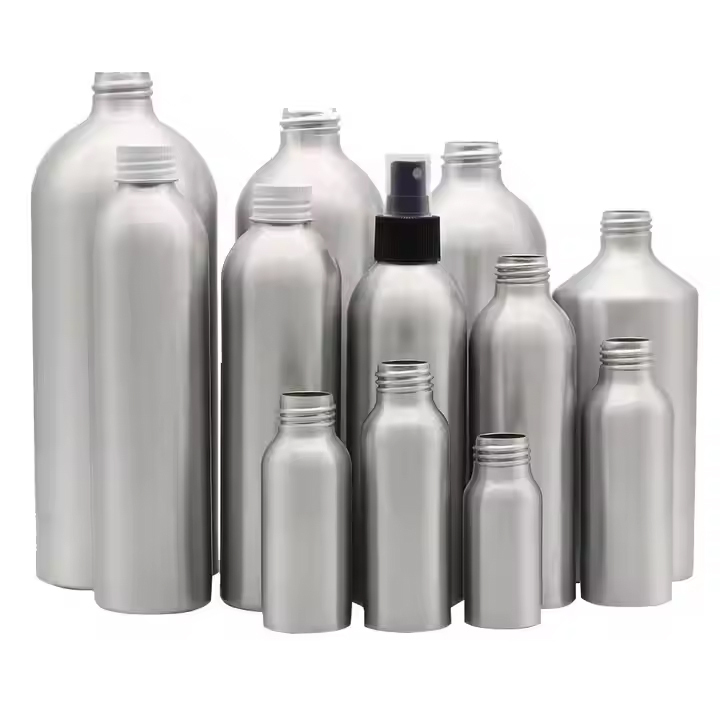 aluminum can bottle with screw on cap