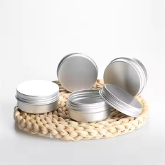 Custom logo metal aluminum tin can container jar