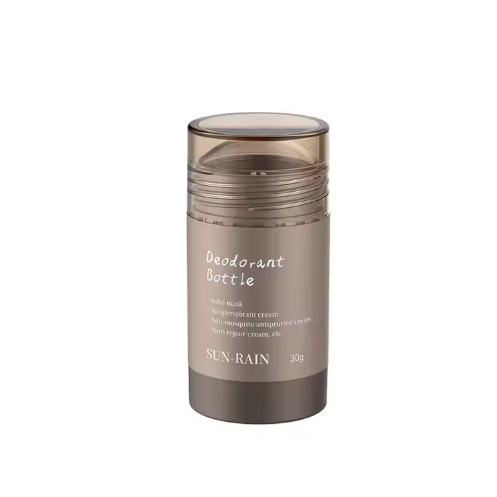 Material twist natural body deodorant stick plastic deodorant bottle
