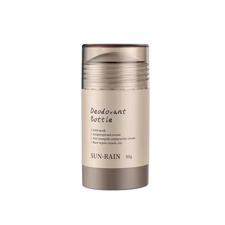 Material twist natural body deodorant stick plastic deodorant bottle
