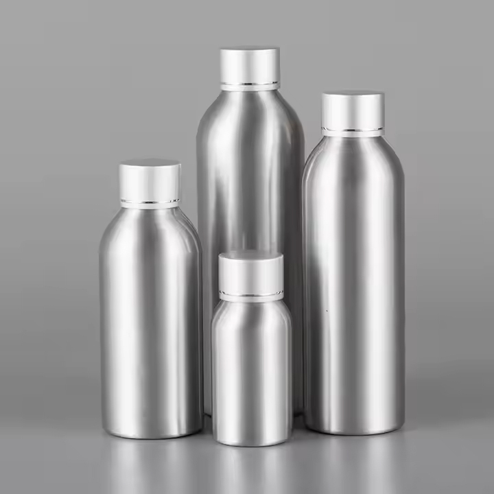 aluminum can bottle with screw on cap