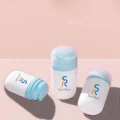 Empty Oval Shape PP Airless Cream pump Bottle 50ml 80ml 100ml 120ml