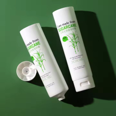 Cosmetic hand cream packaging squeeze tube flip cap