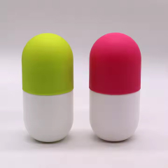 HDPE capsule bottle solid packaging bottle plastic health care bottle