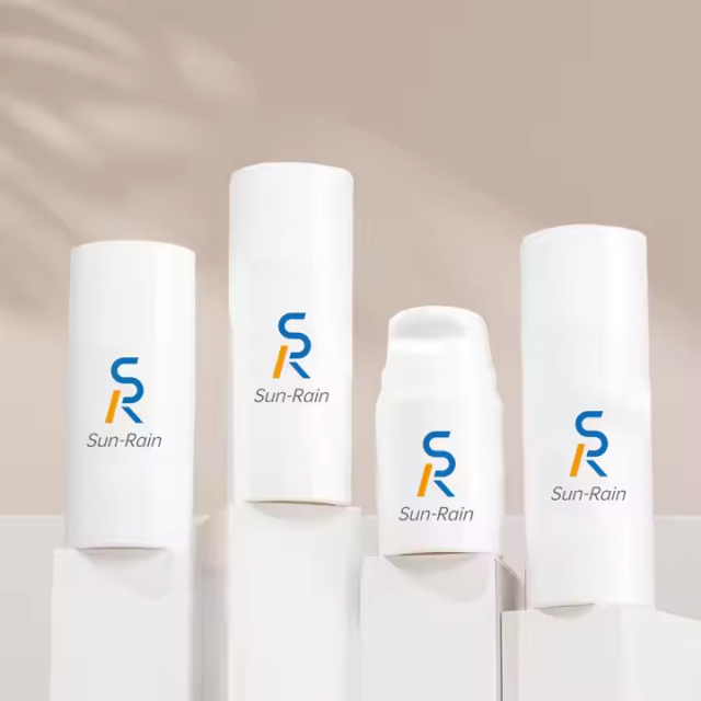 Airless Bottle for cosmetic packaging and cream packaging jar set