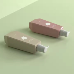 HDPE Shampoo Container Cosmetic Bottle for Body Lotion