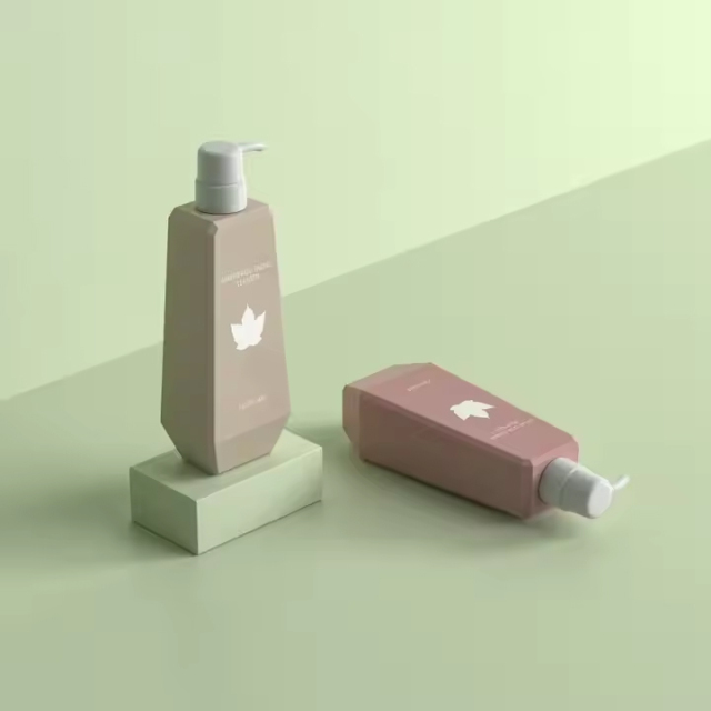 HDPE Shampoo Container Cosmetic Bottle for Body Lotion