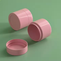 cosmetic plastic jars 250ml wide mouth cosmetic jar