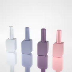 Empty Nail Polish Bottle For Uv Gel Glass Bottles With Cap Brush
