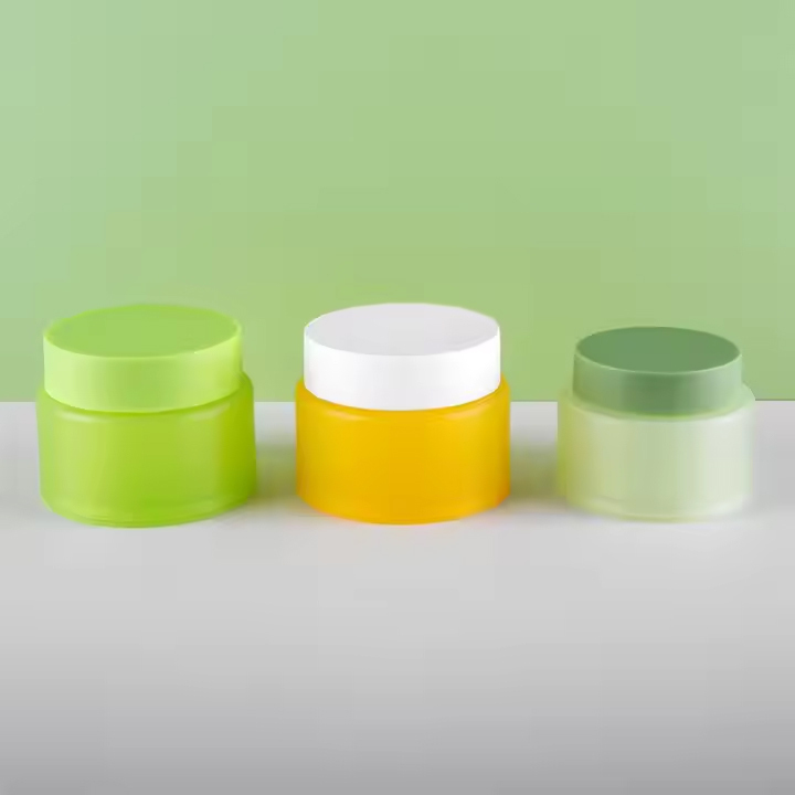 Cosmetic packaging cream jar Face Cream Bottle Pet cosmetic cream jar