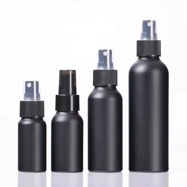 Aluminum bottle metal sprayer pump