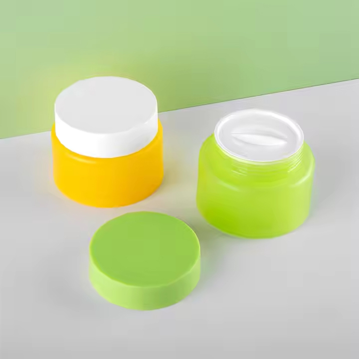 Cosmetic packaging cream jar Face Cream Bottle Pet cosmetic cream jar