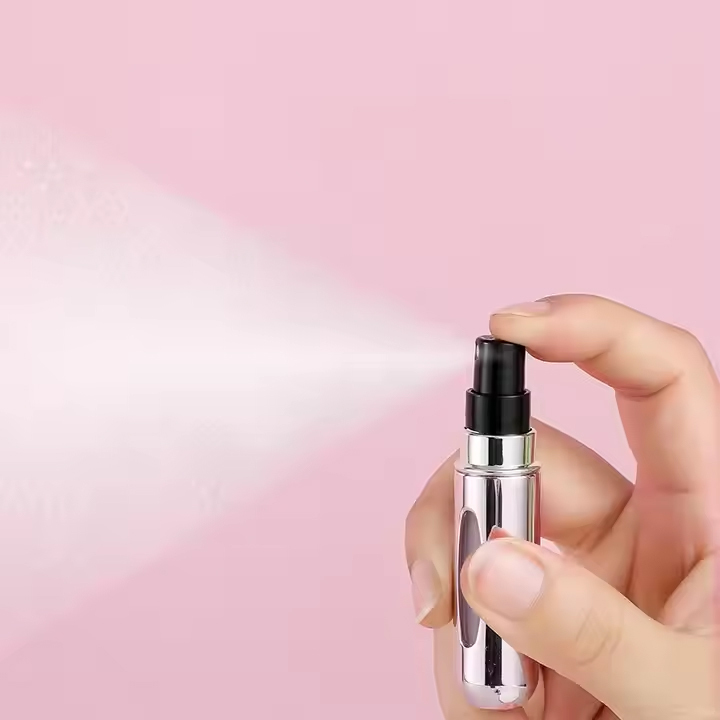 Reusable Refillable Metal Travel Mini Perfume Atomizer