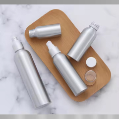 Aluminum bottle metal sprayer pump