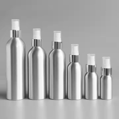 Aluminum bottle metal sprayer pump