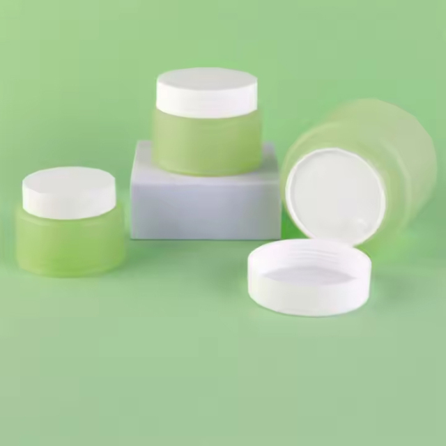 Cosmetic packaging cream jar Face Cream Bottle Pet cosmetic cream jar