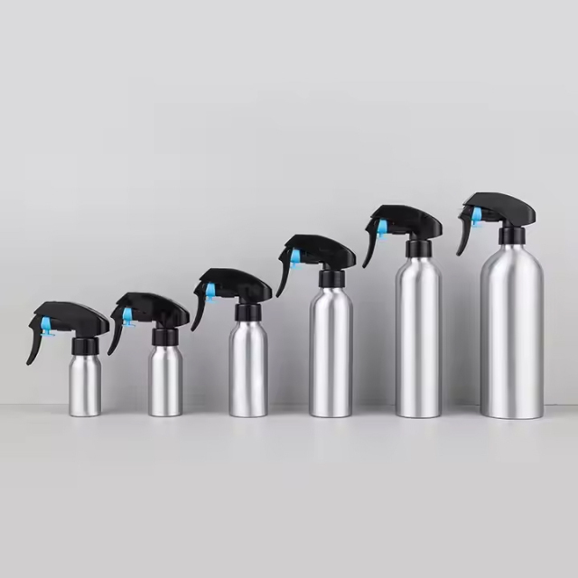 Aluminum bottle metal sprayer pump