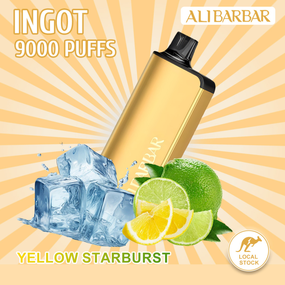 FAST AUS SHIPPING | ALIBARBAR INGOT 9000 Disposable Vape | Australian local Warehouse