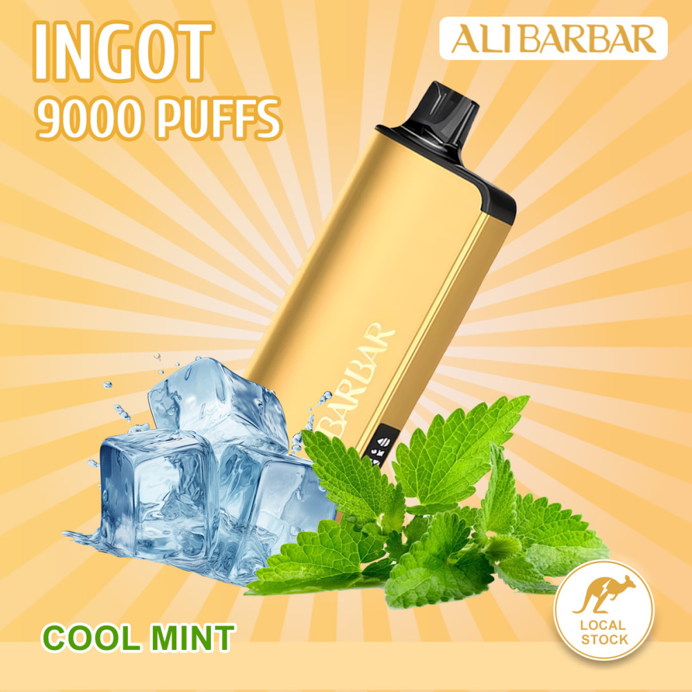 FAST AUS SHIPPING | ALIBARBAR INGOT 9000 Disposable Vape | Australian local Warehouse