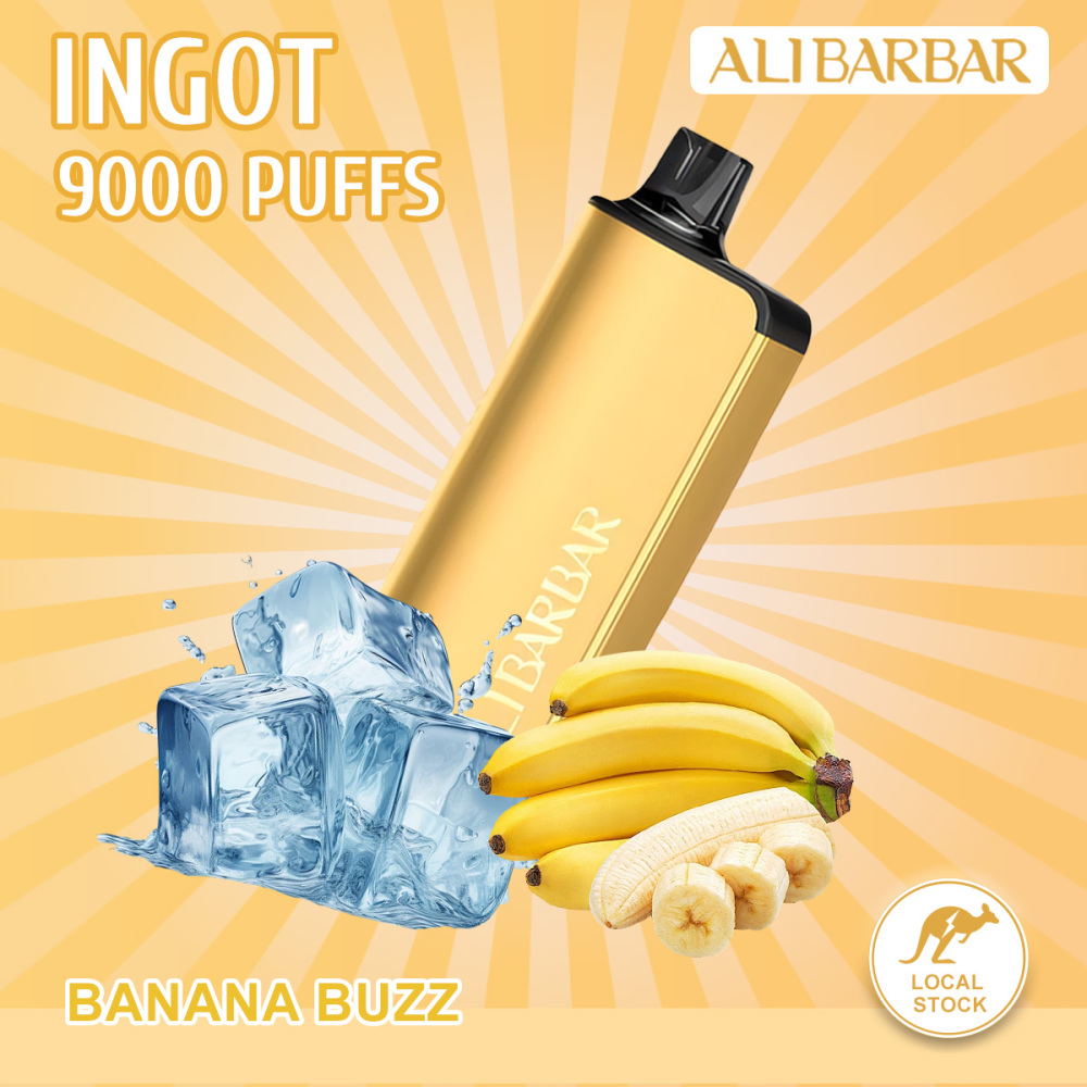 FAST AUS SHIPPING | ALIBARBAR INGOT 9000 Disposable Vape | Australian local Warehouse