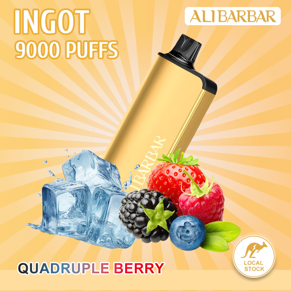FAST AUS SHIPPING | ALIBARBAR INGOT 9000 Disposable Vape | Australian local Warehouse