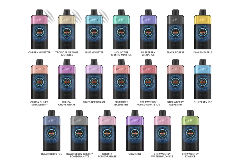 IGET ONE 12,000 Puffs Disposable Vape – 2700 mAh Smart LED, Dual‑Mesh Coils, Turbo Mode