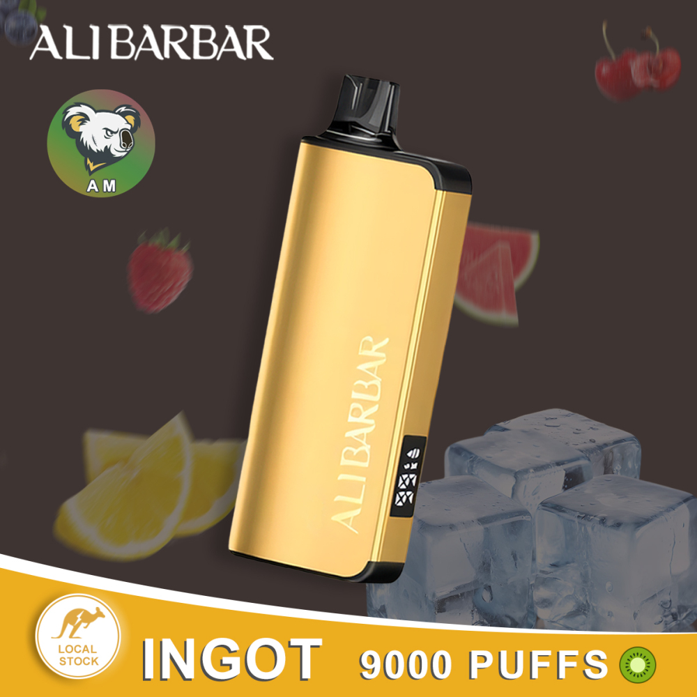 FAST AUS SHIPPING | ALIBARBAR INGOT 9000 Disposable Vape | Australian local Warehouse