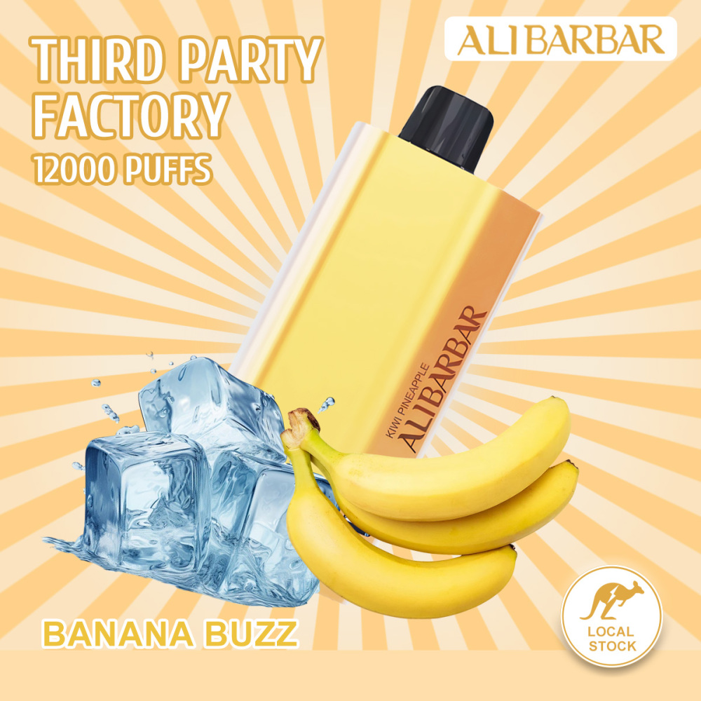 FAST AUS SHIPPING | Alibarbar Third-party Factory 12000 Puff Disposable Vape | Australian local Warehouse