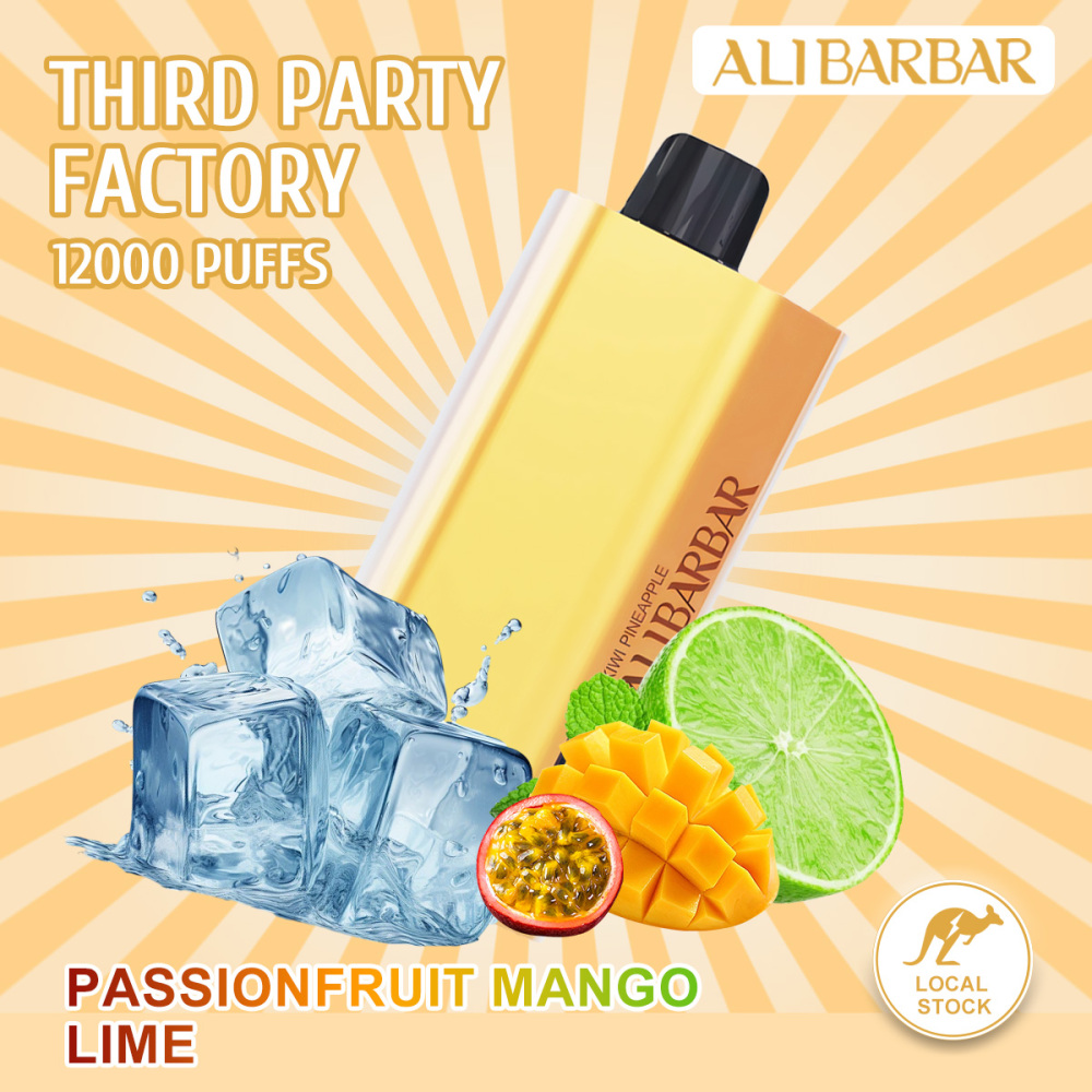 FAST AUS SHIPPING | Alibarbar Third-party Factory 12000 Puff Disposable Vape | Australian local Warehouse