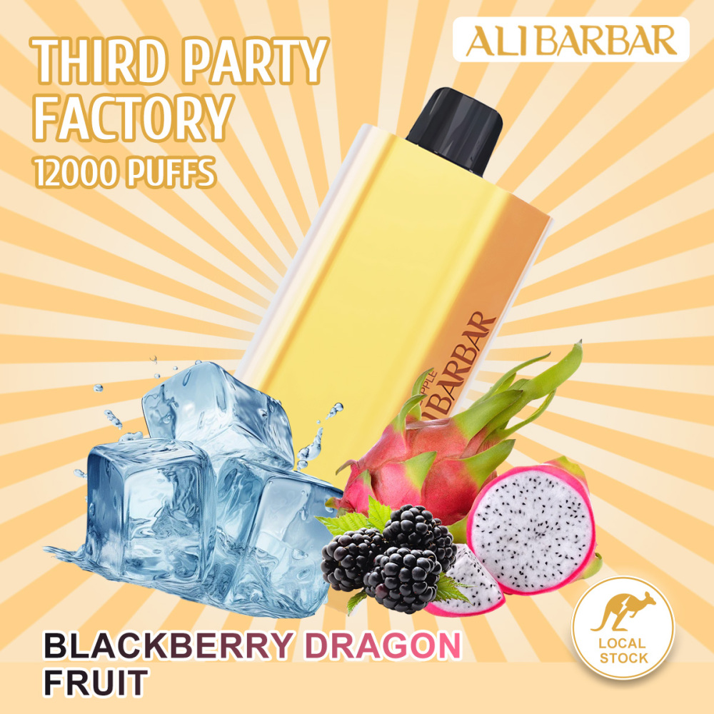 FAST AUS SHIPPING | Alibarbar Third-party Factory 12000 Puff Disposable Vape | Australian local Warehouse