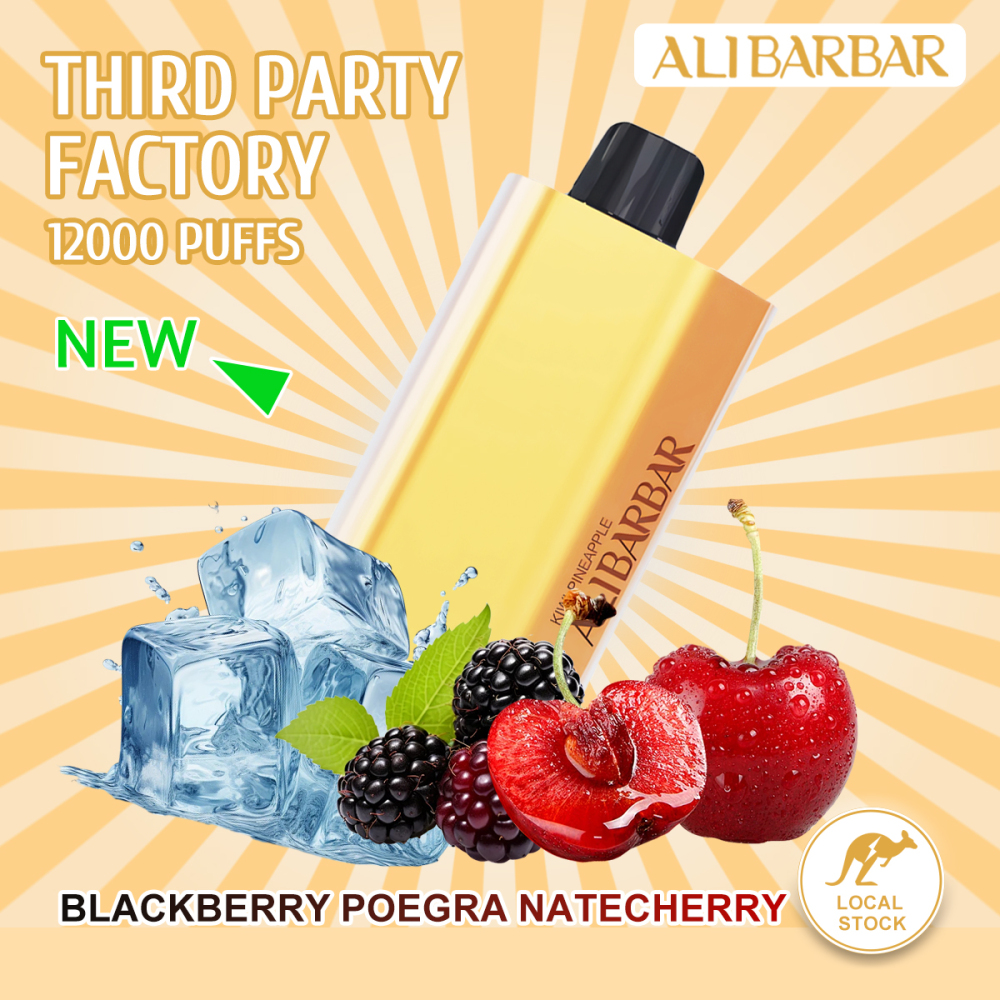 FAST AUS SHIPPING | ALIBARBAR TEQ 12000 Puffs Disposable Vape - Wholesale Lot (50+ Units) | Sydney Warehouse