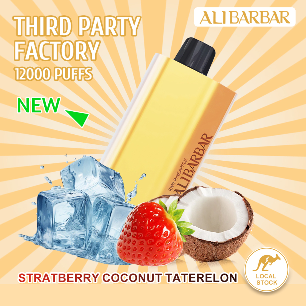 FAST AUS SHIPPING | ALIBARBAR TEQ 12000 Puffs Disposable Vape - Wholesale Lot (50+ Units) | Sydney Warehouse