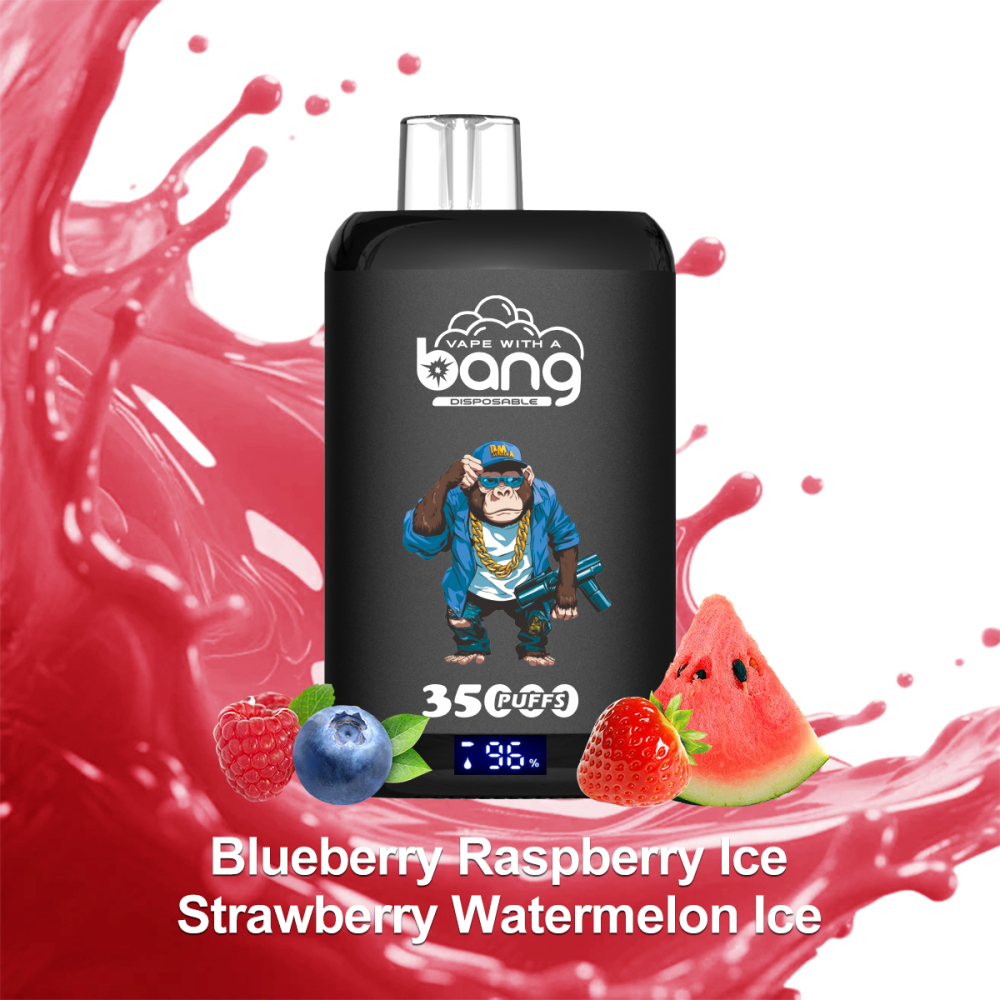 OVERSEAS WAREHOUSE | BANG 35000 Puffs – 2-in-1 Dual Flavour Pod Kit | Type-C, 650mAh, Dual Mesh 1.0ohm