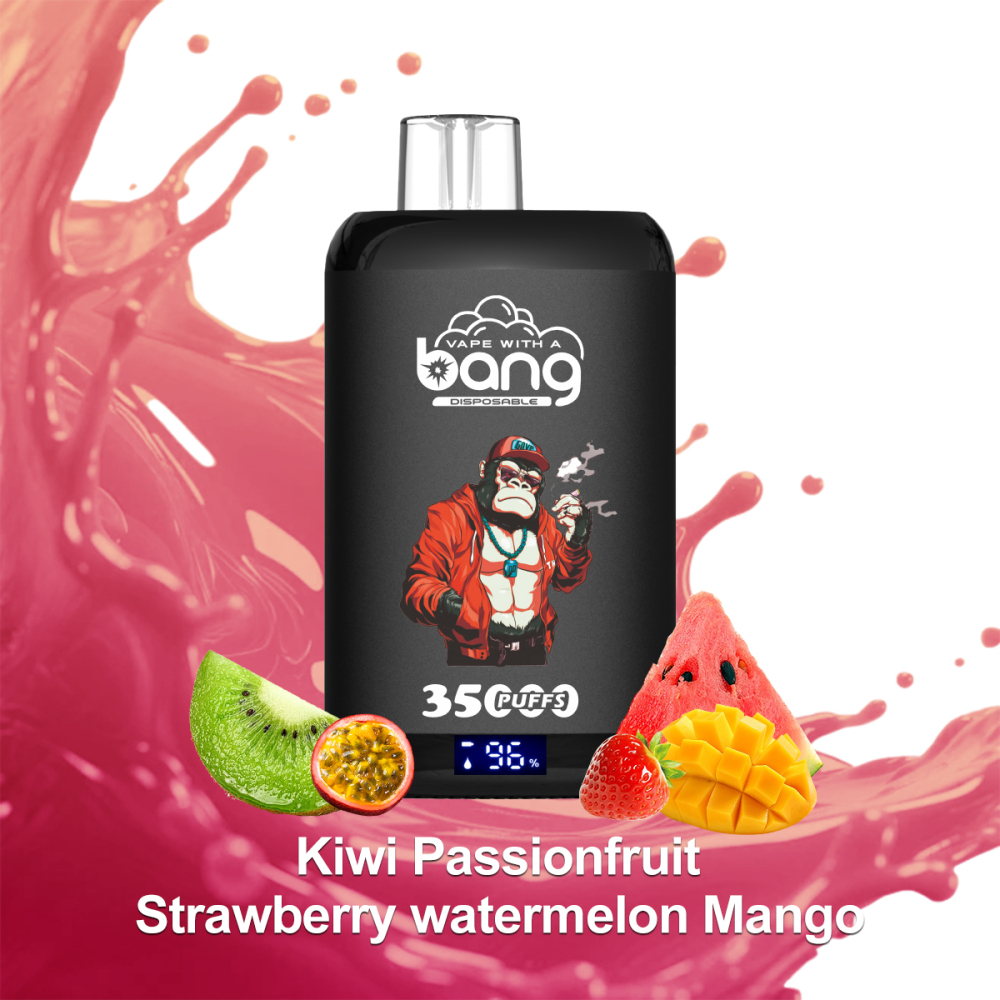 OVERSEAS WAREHOUSE | BANG 35000 Puffs – 2-in-1 Dual Flavour Pod Kit | Type-C, 650mAh, Dual Mesh 1.0ohm