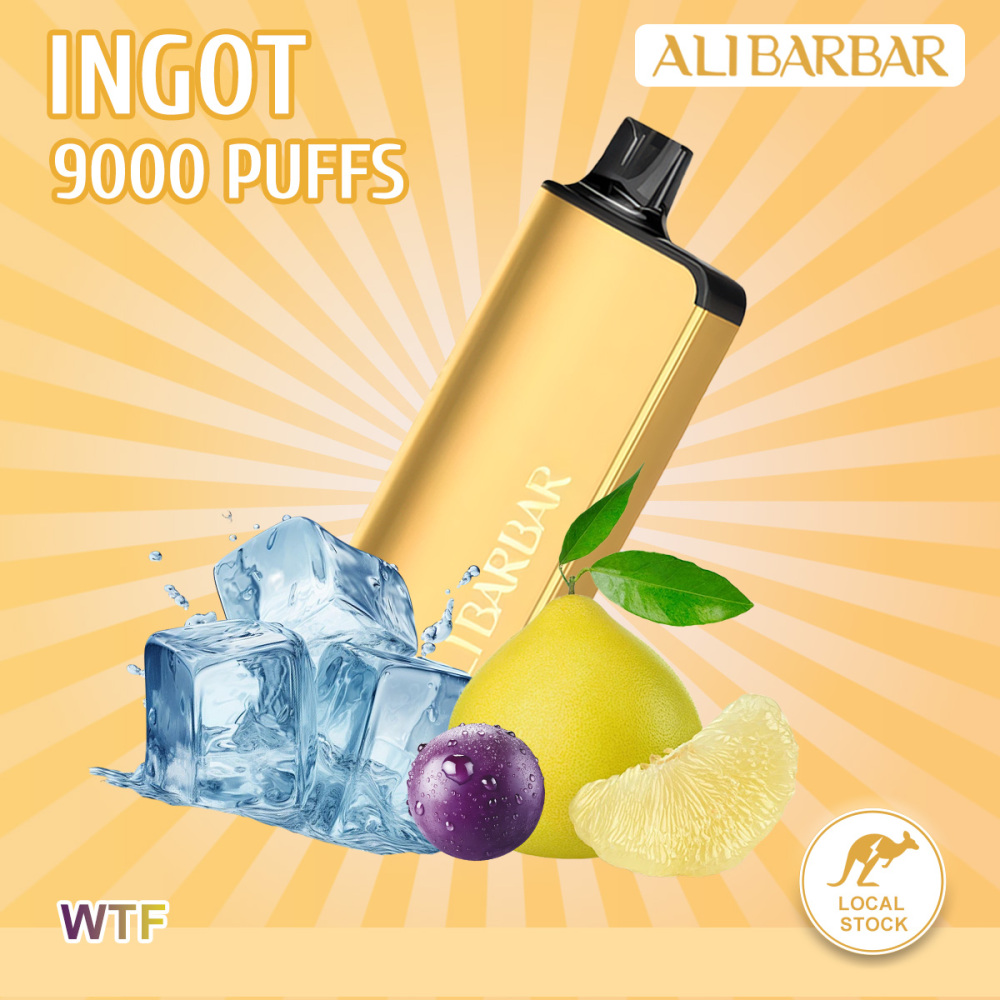 FAST AUS SHIPPING | ALIBARBAR INGOT 9000 Disposable Vape | Australian Sydney Warehouse - Wholesale