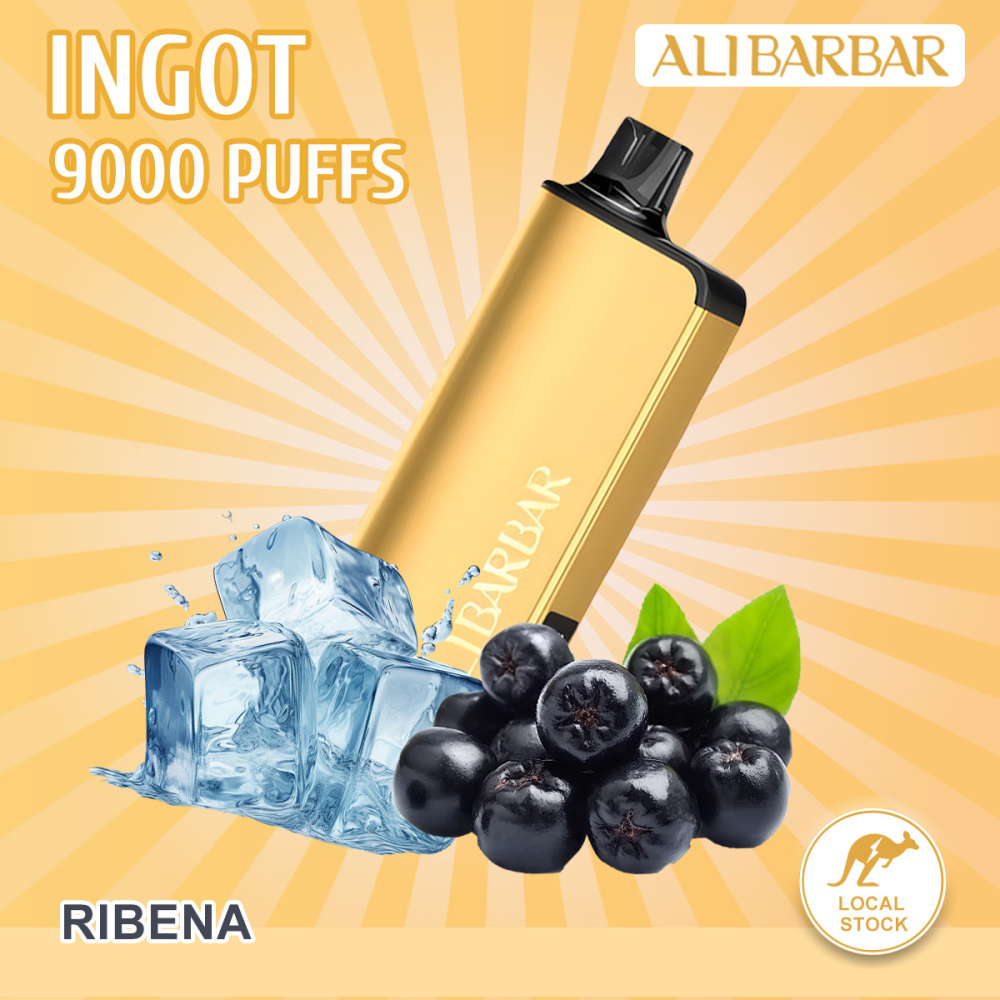 FAST AUS SHIPPING | ALIBARBAR INGOT 9000 Disposable Vape | Australian Sydney Warehouse - Wholesale