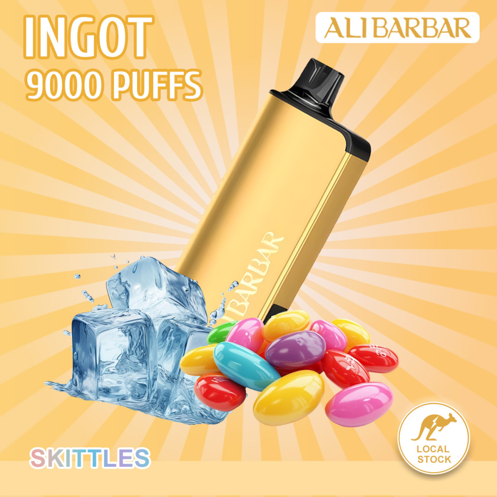 FAST AUS SHIPPING | ALIBARBAR INGOT 9000 Disposable Vape | Australian Sydney Warehouse - Wholesale