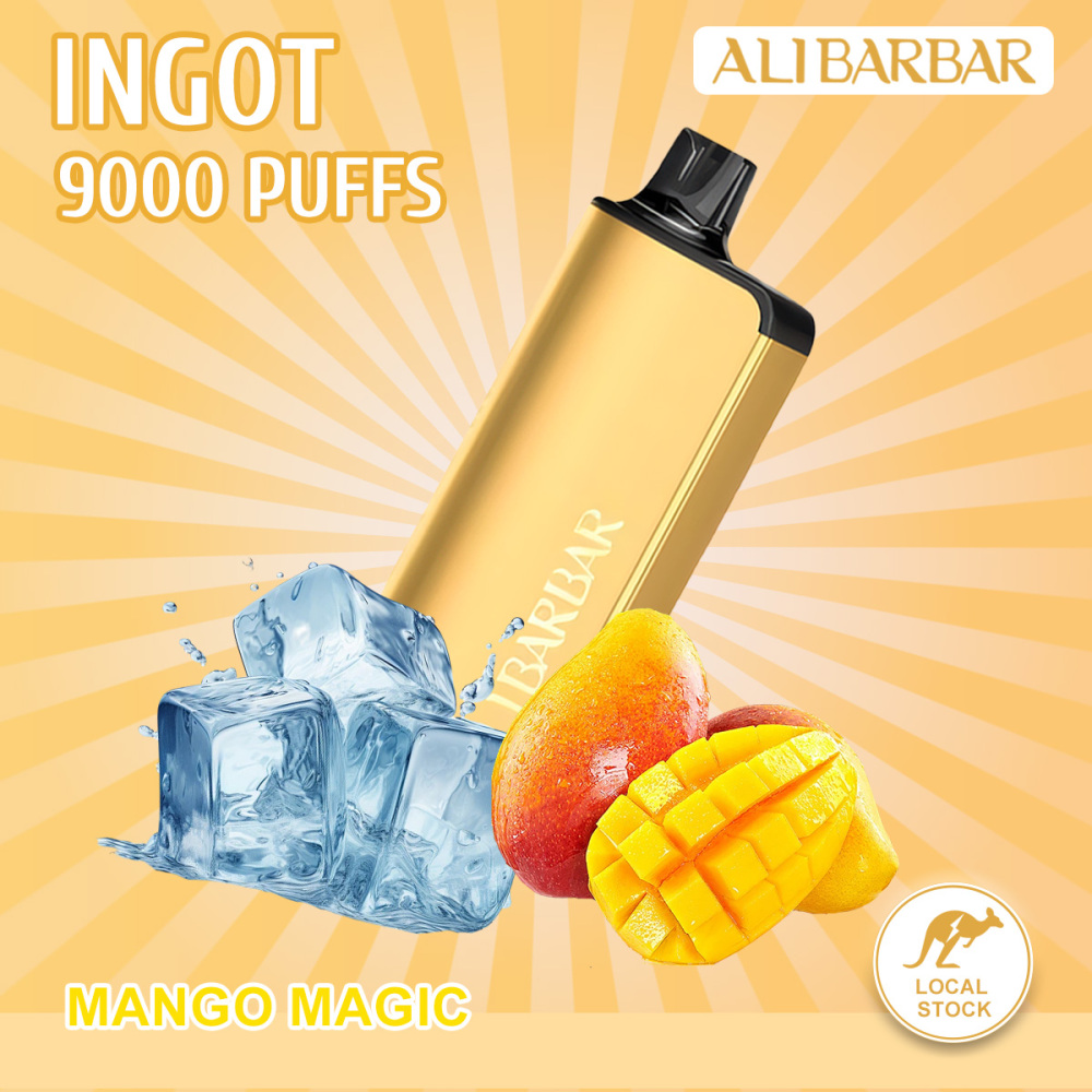 FAST AUS SHIPPING | ALIBARBAR INGOT 9000 Disposable Vape | Australian Sydney Warehouse - Wholesale